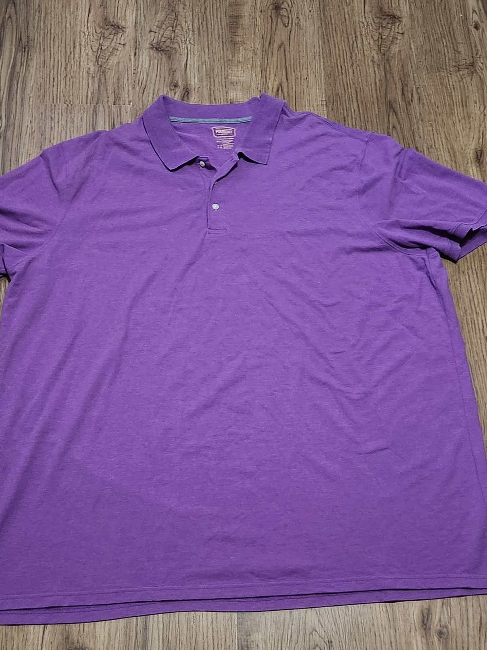 The Foundry Supply Co. Violet Short-Sleeve Polo
